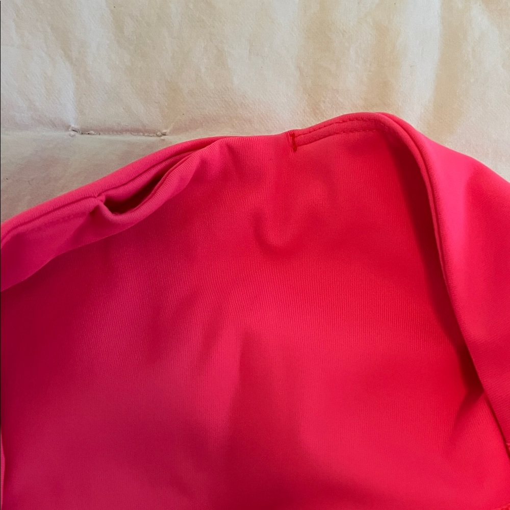 Hot Pink Free People Leggings with Mesh side detail, Sz S - Picture 6 of 7